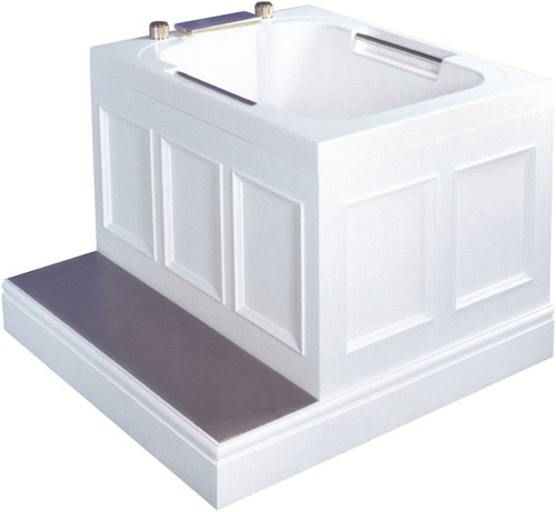 The Imersa deep soaking tub.